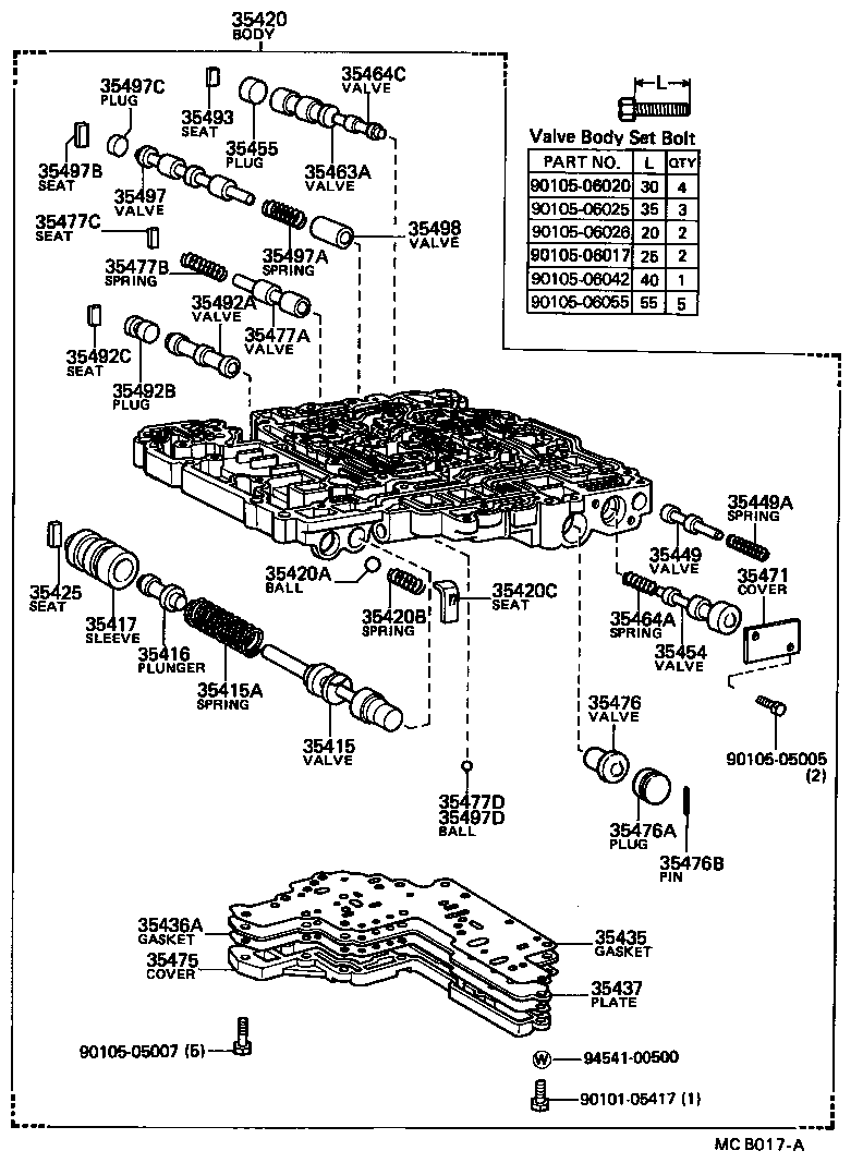 90501-30006 SPRING, COMPRESSION (FOR ACCUMULATOR PISTON NO.1) product image