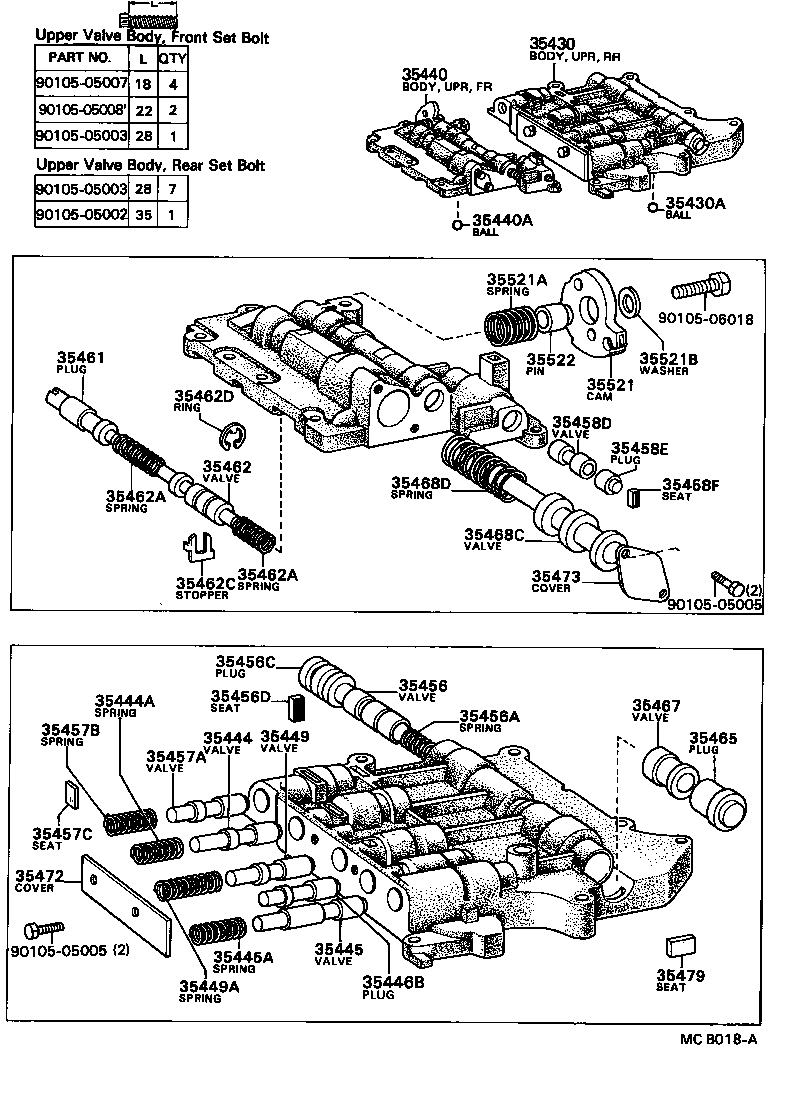 90501-30006 SPRING, COMPRESSION (FOR ACCUMULATOR PISTON NO.1) product image