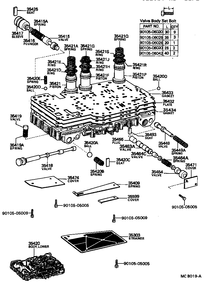 90501-30006 SPRING, COMPRESSION (FOR ACCUMULATOR PISTON NO.1) product image