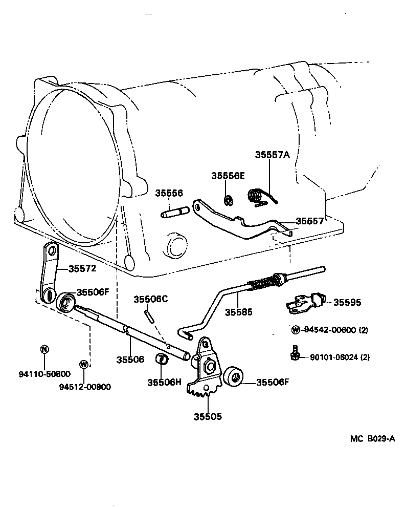35520-28071 CABLE ASSY, THROTTLE product image