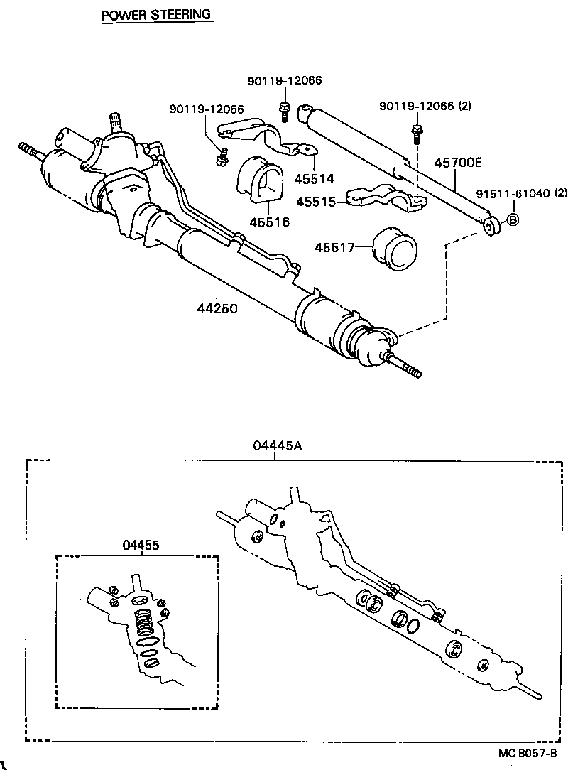 44170-22020 VALVE ASSY, SOLENOID(FOR POWER STEERING) product image