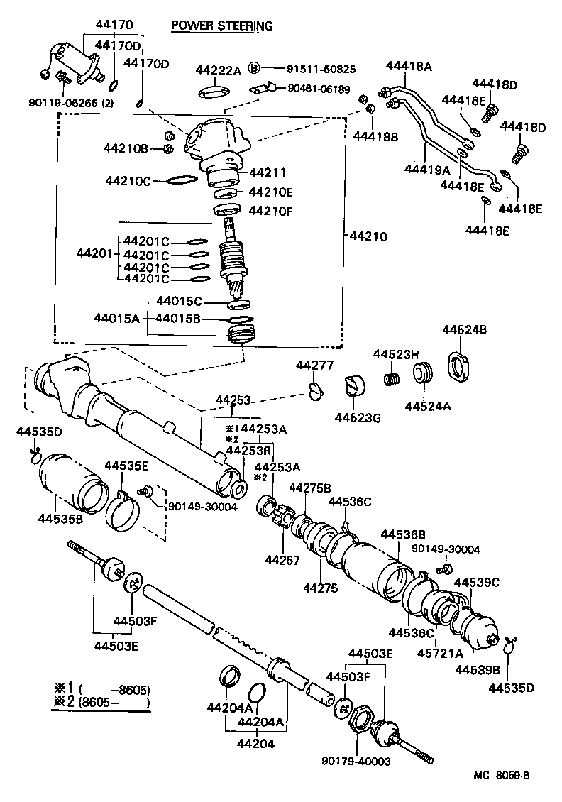 44170-22020 VALVE ASSY, SOLENOID(FOR POWER STEERING) product image