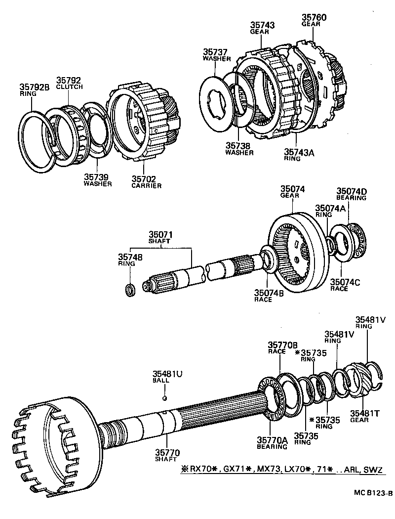 33481-26011 GEAR, SPEEDMETER DRIVE (ATM) product image