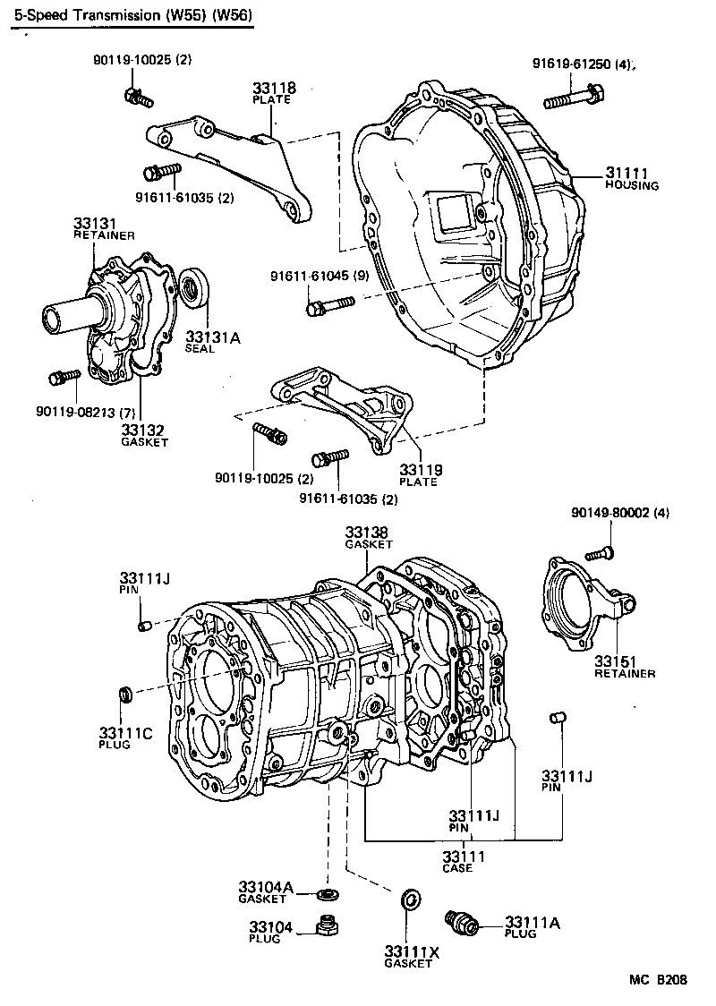33118-35031 PLATE, STIFFENER, RH(MTM) product image
