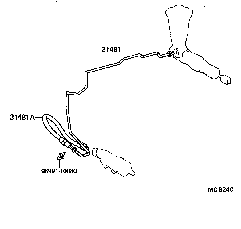 31301-22230 PEDAL SUB-ASSY, CLUTCH product image