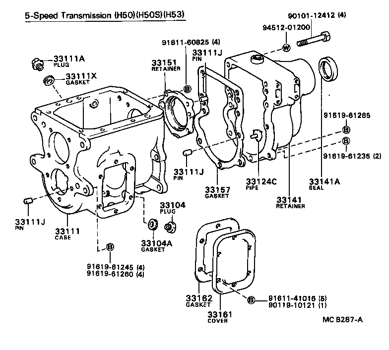 31111-36140 HOUSING, CLUTCH product image