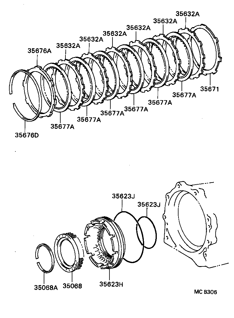 35671-36010 PLATE, BRAKE CUSHION product image