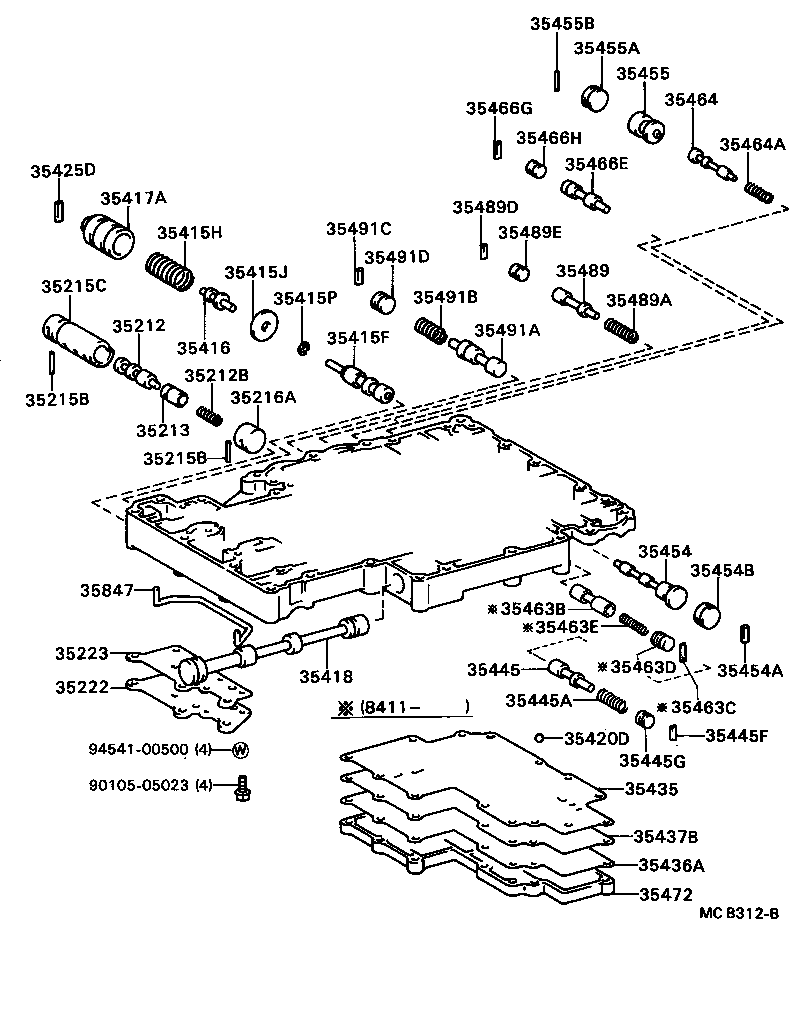 35420-36011 BODY ASSY, LOWER VALVE product image