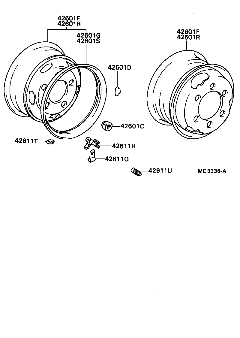 42601-36320-03 WHEEL, DISC (FOR FRONT) product image