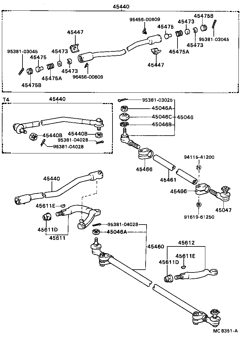 44167-37010 COVER, SECTOR SHAFT DUST product image