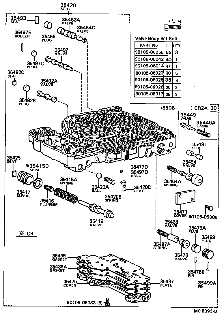 35420-28040 BODY ASSY, LOWER VALVE product image