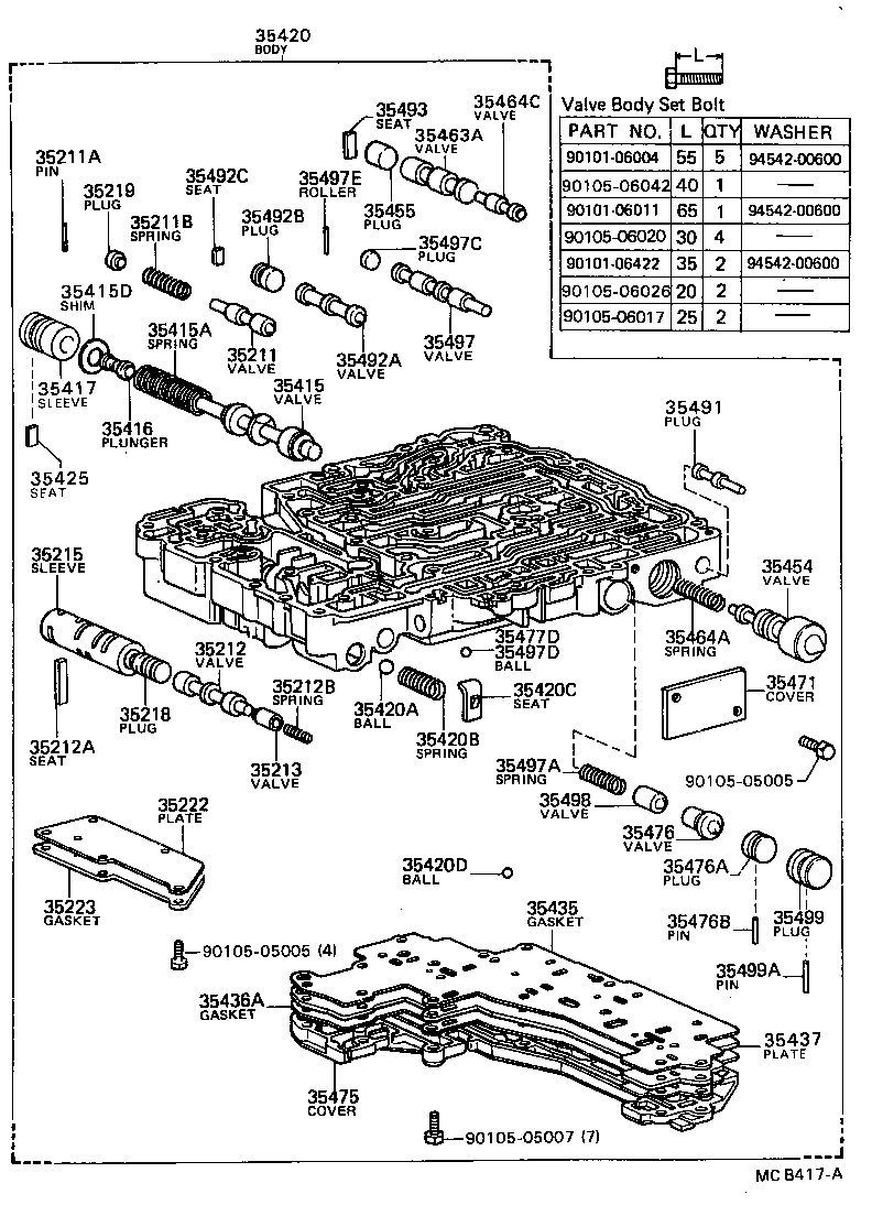 90501-15003 SPRING, COMPRESSION (FOR ACCUMULATOR PISTON NO.2) product image