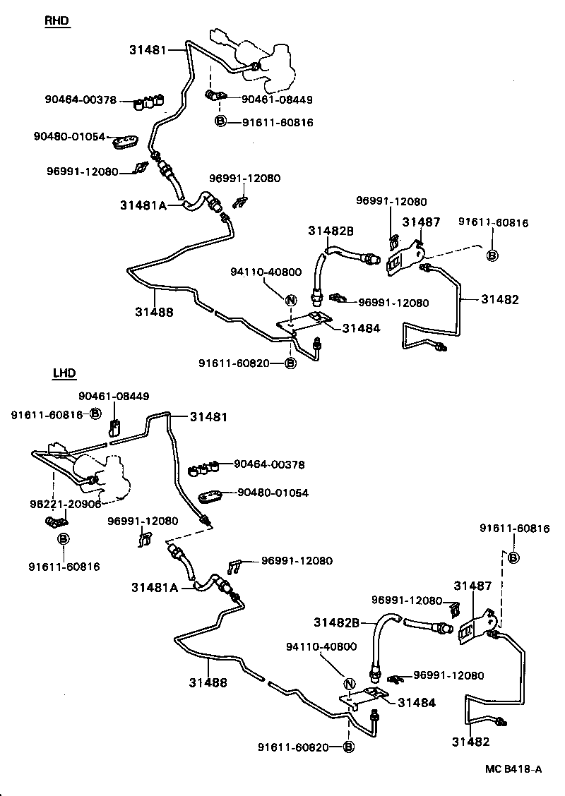 31301-36130 PEDAL SUB-ASSY, CLUTCH product image