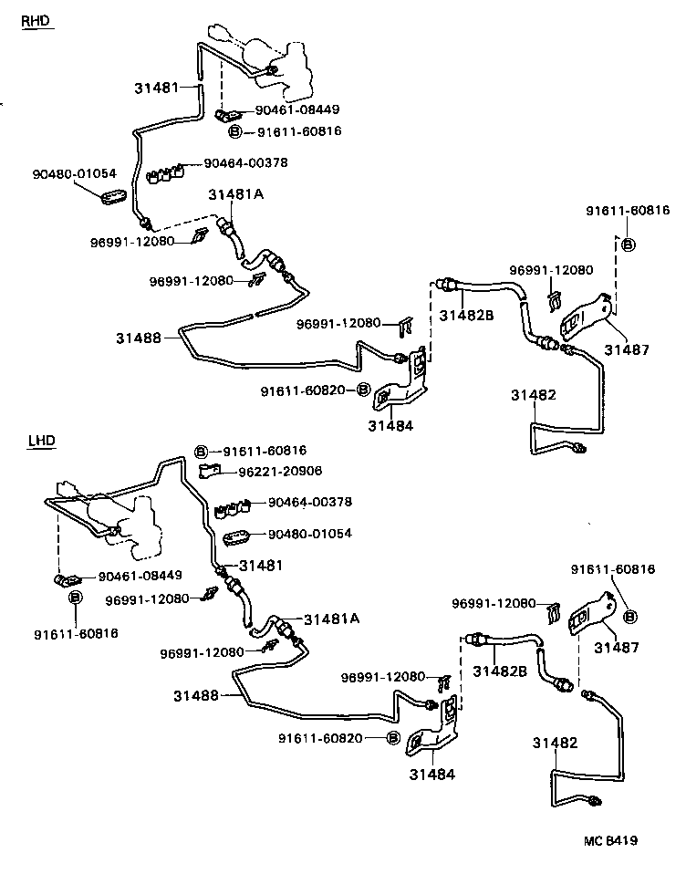 31301-36130 PEDAL SUB-ASSY, CLUTCH product image