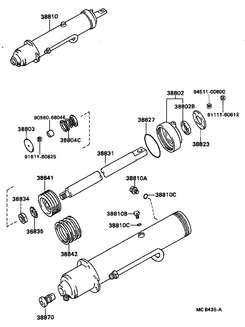 90170-35188 NUT, DISMOUNTING product image