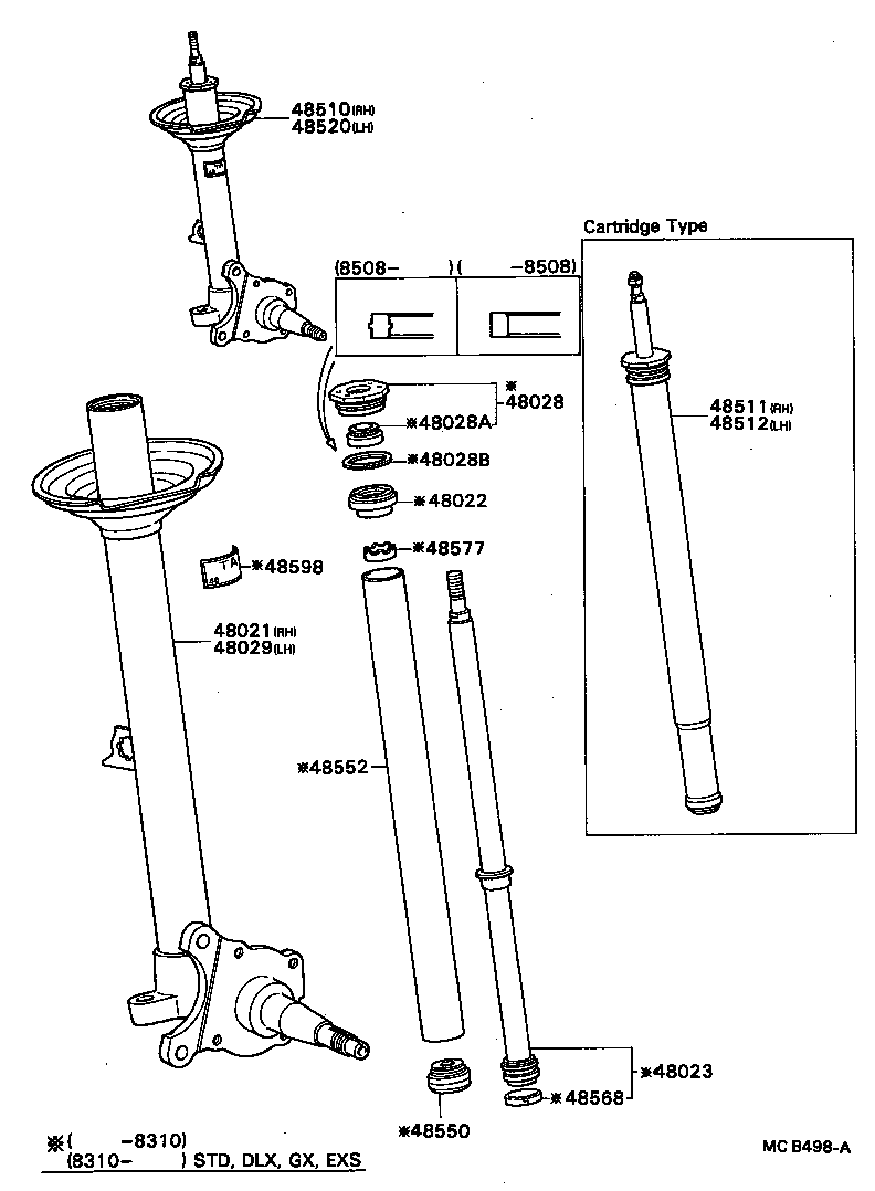 48131-2B230 SPRING, FRONT COIL, RH product image