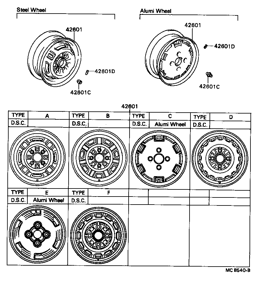42602-12100 CAP, WHEEL product image