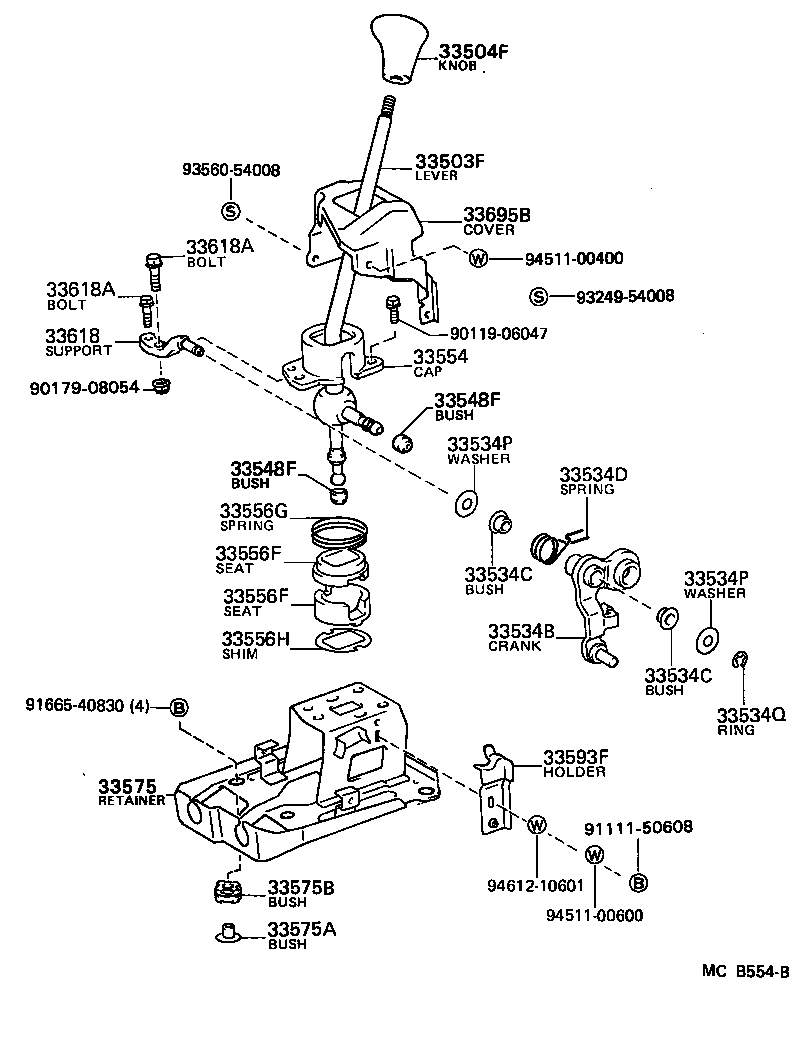 33502-10100 PLATE SUB-ASSY, SHIFT LEVER product image