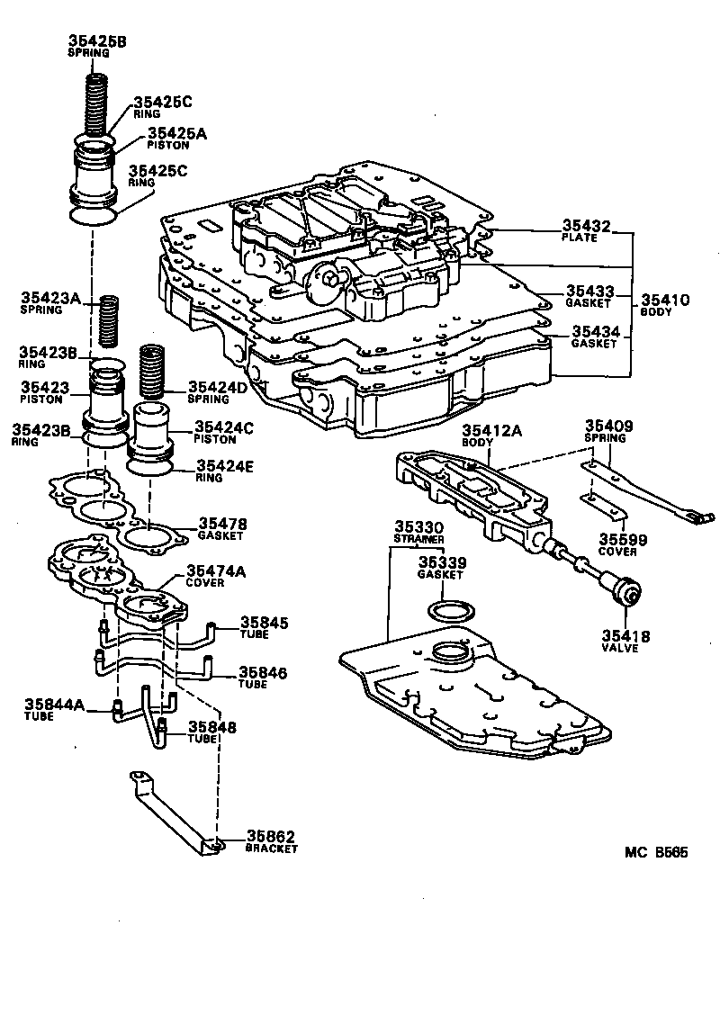 35408-32010 PLUG, DOWN SHIFT product image