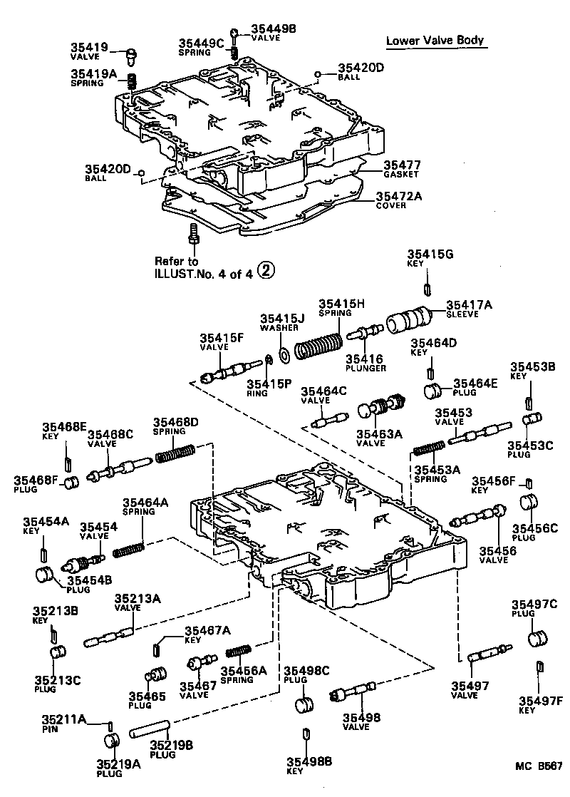 35408-32010 PLUG, DOWN SHIFT product image