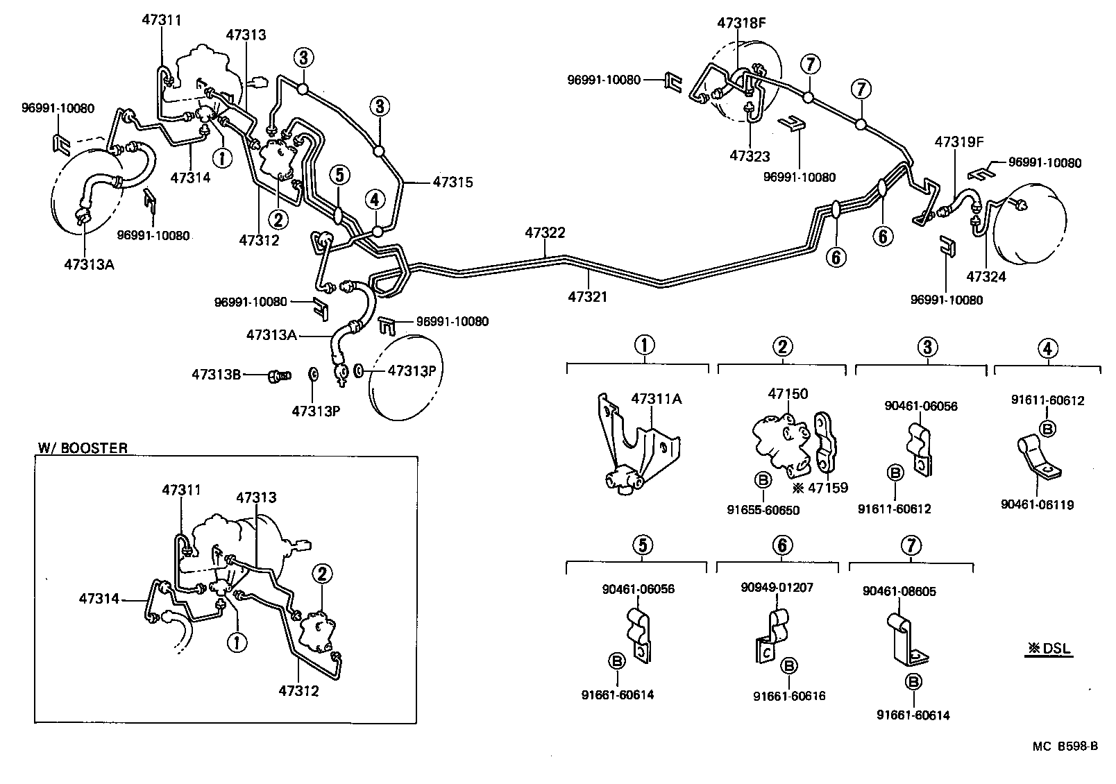 47150-10040 VALVE ASSY, PROPORTIONING product image