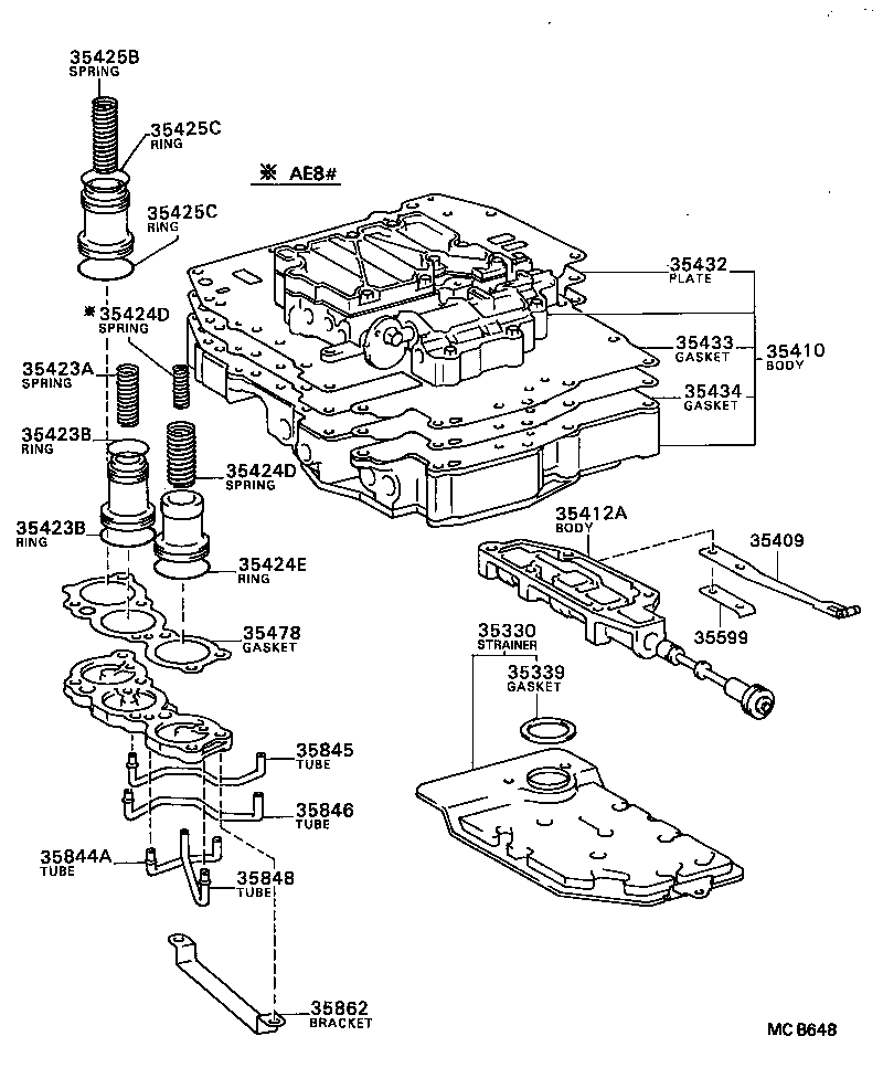 35554-12010 ROD, MANUAL VALVE CONNECTING product image