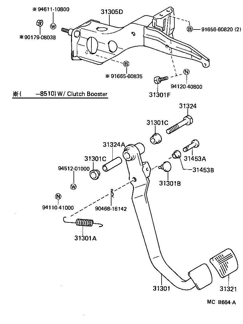 90501-35013 SPRING, COMPRESSION(FOR OVER CENTER ADJUSTING ROD) product image