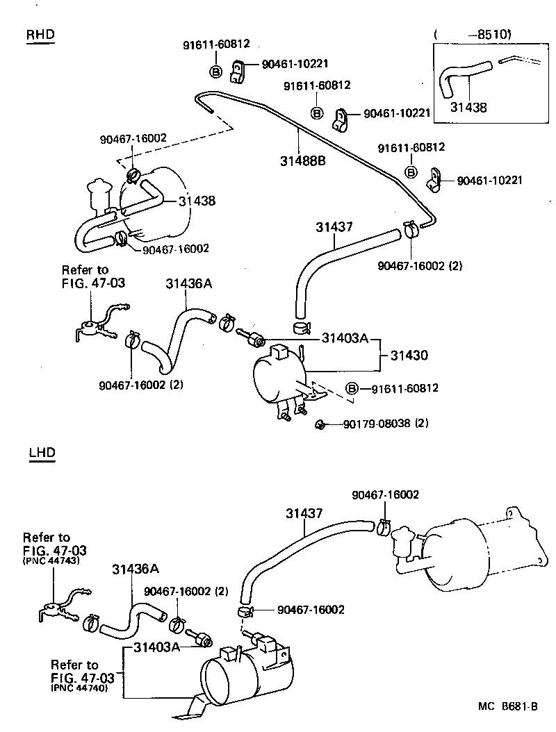 31440-60030 BOOSTER ASSY, CLUTCH W/AIR CLEANER product image