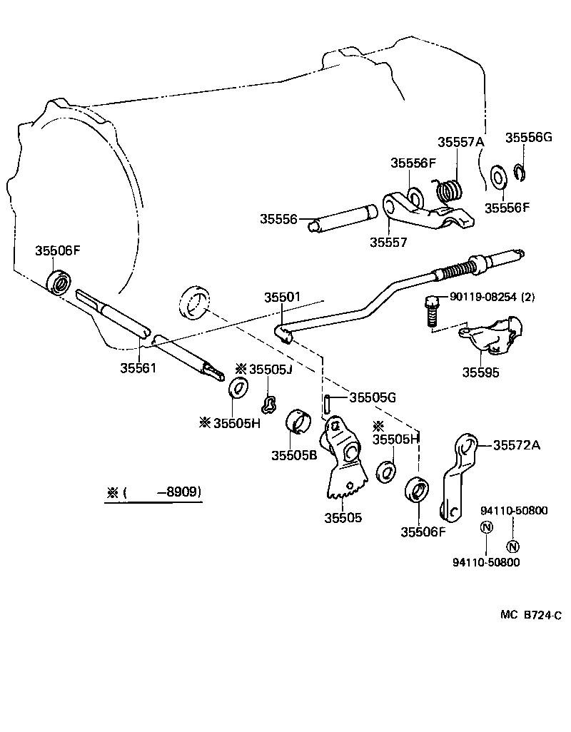 35520-60030 CABLE ASSY, THROTTLE product image