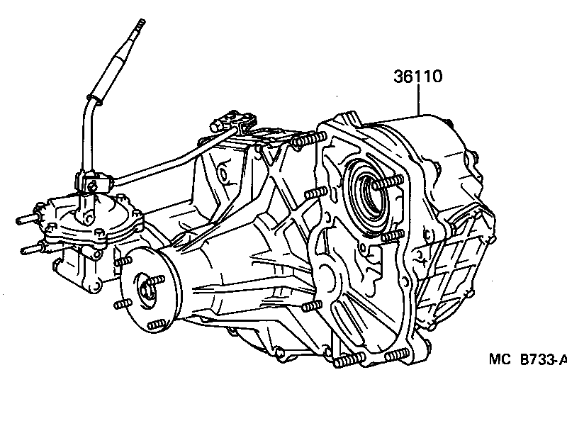 36110-60500 TRANSFER ASSY product image
