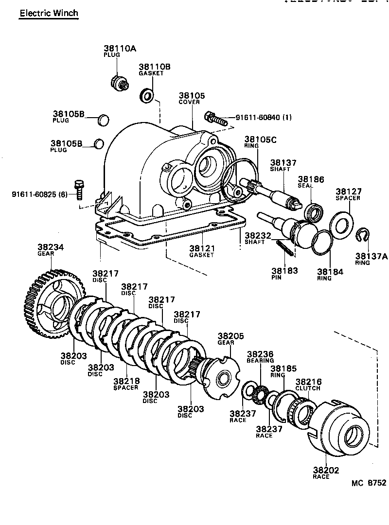 90386-10015 BUSH (FOR CLUTCH HUB SHIFT LEVER) product image