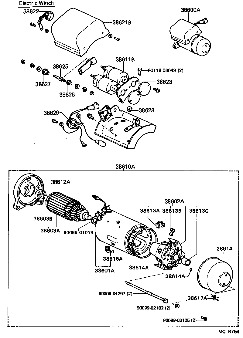 90386-10015 BUSH (FOR CLUTCH HUB SHIFT LEVER) product image