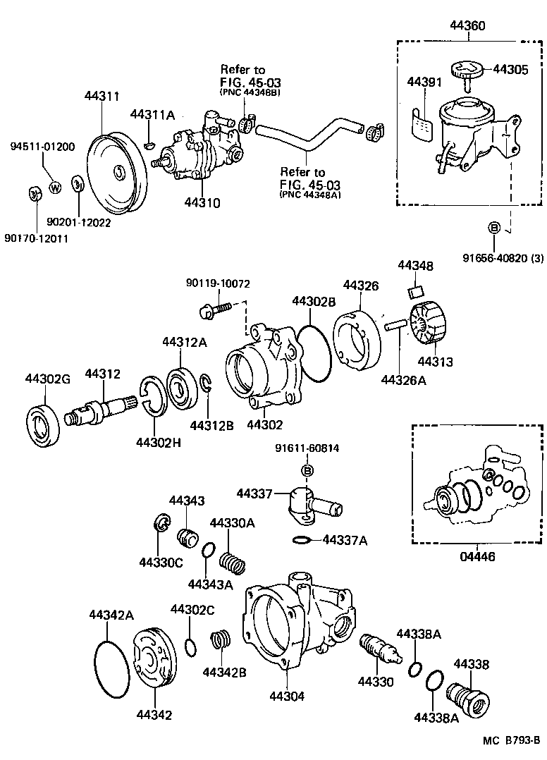 44320-60130 PUMP ASSY, VANE product image