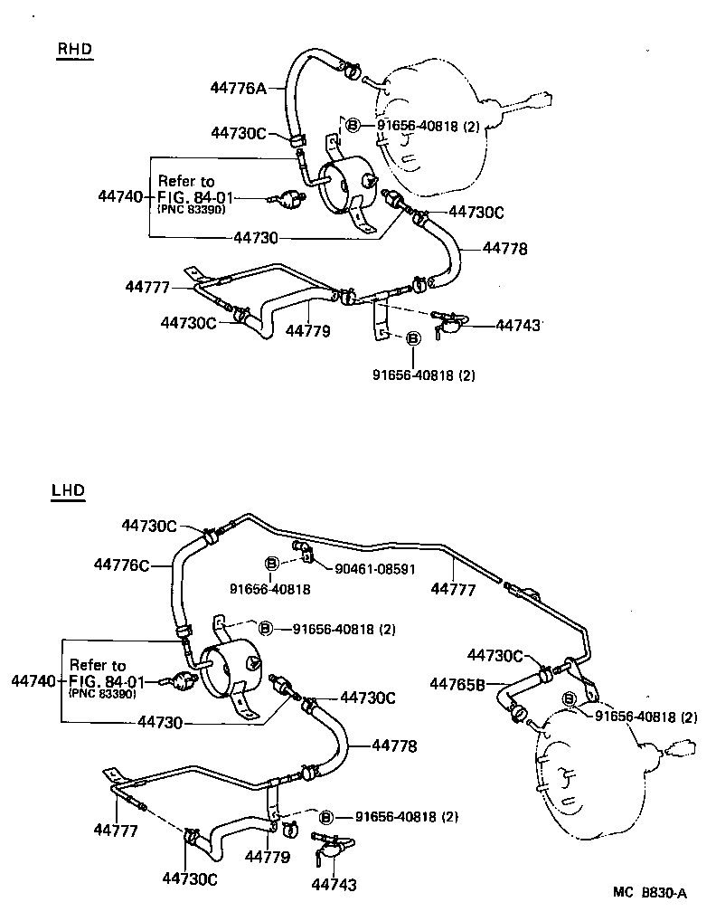 44610-60331 BOOSTER ASSY, BRAKE product image