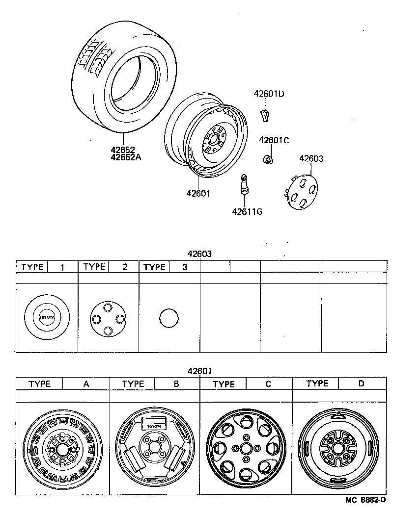 42652-17090 TIRE product image