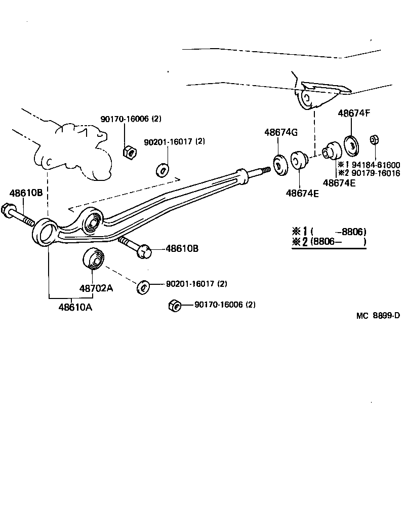 04434-60020 GASKET KIT, FRONT AXLE OVERHAUL product image
