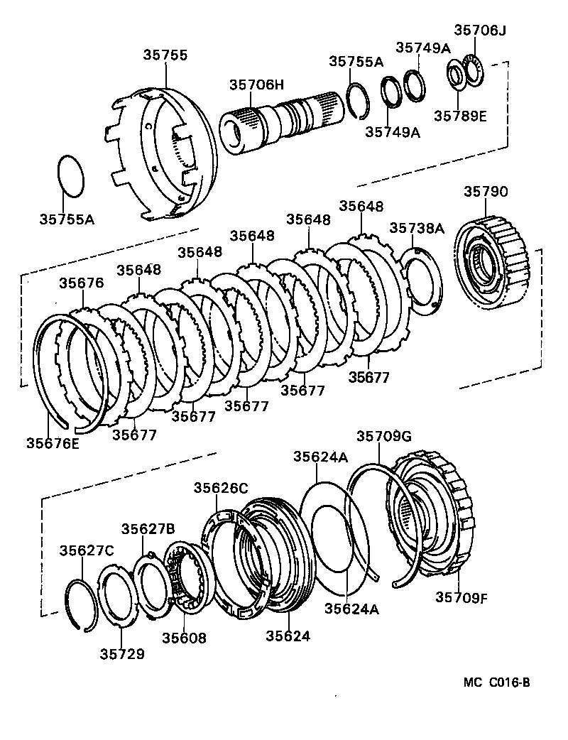 35706-30060 GEAR SUB-ASSY, PLANETARY SUN product image