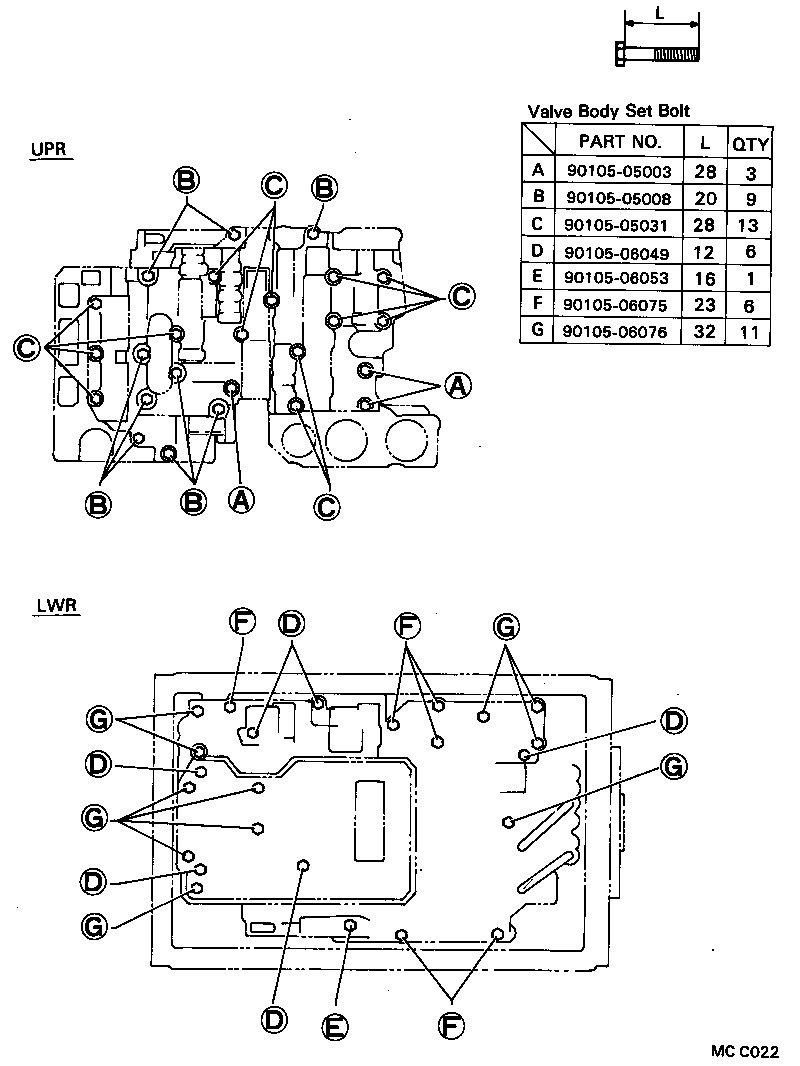 90501-22008 SPRING, COMPRESSION (FOR C-0 ACCUMULATOR PISTON) product image