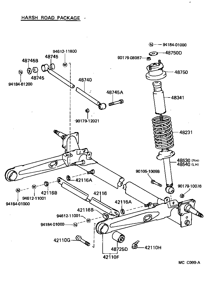 48231-10140 SPRING, COIL, REAR product image