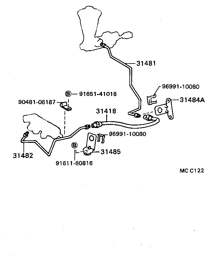 31301-12290 PEDAL SUB-ASSY, CLUTCH product image