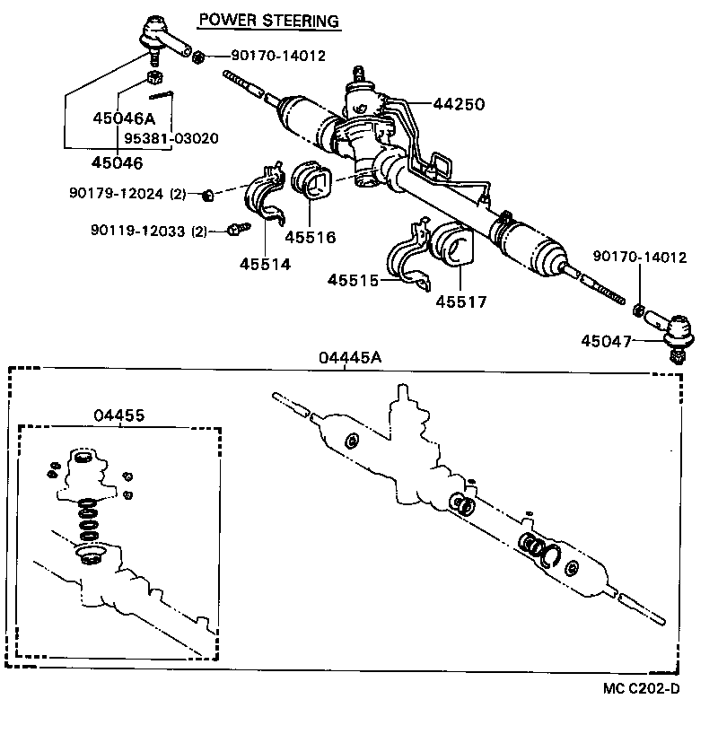 44211-20080 HOUSING, CONTROL VALVE product image