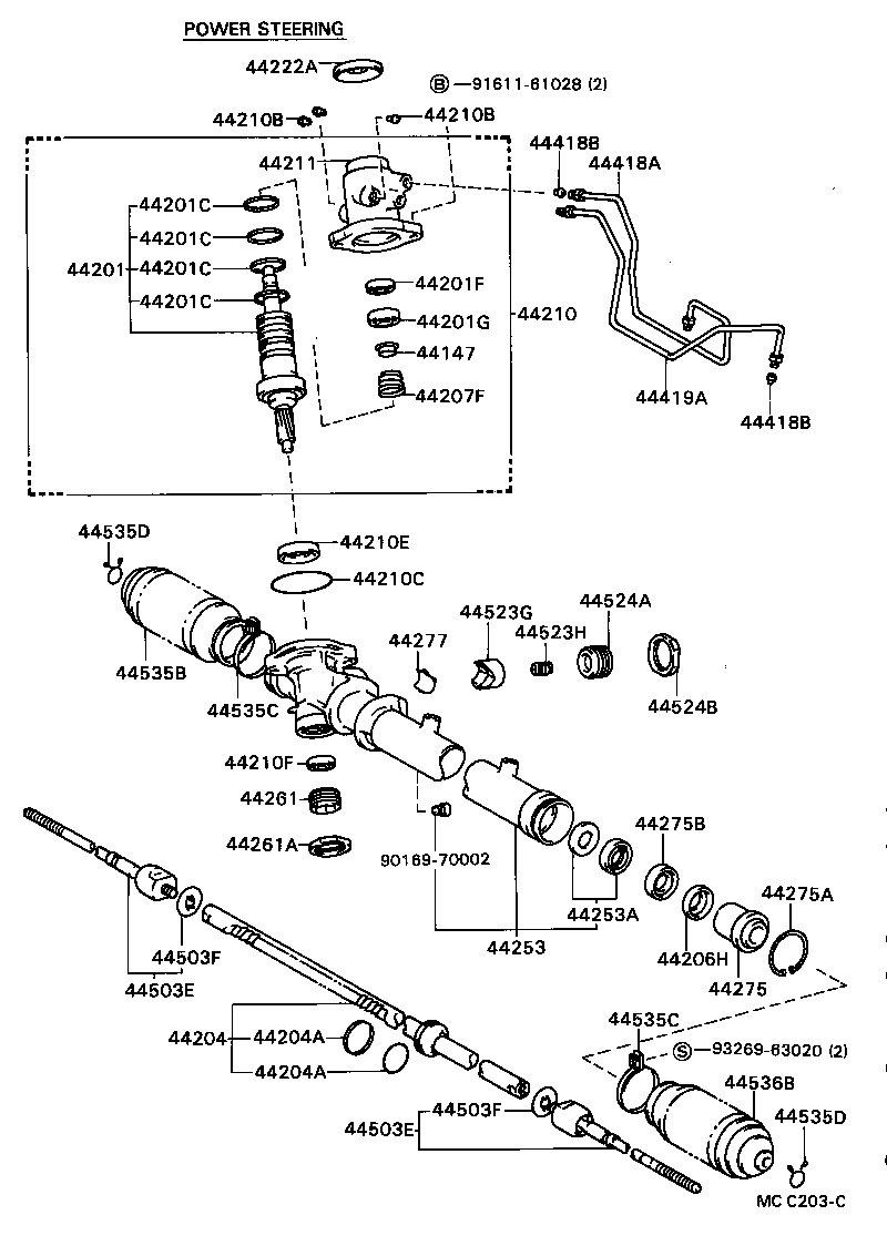 44211-20080 HOUSING, CONTROL VALVE product image