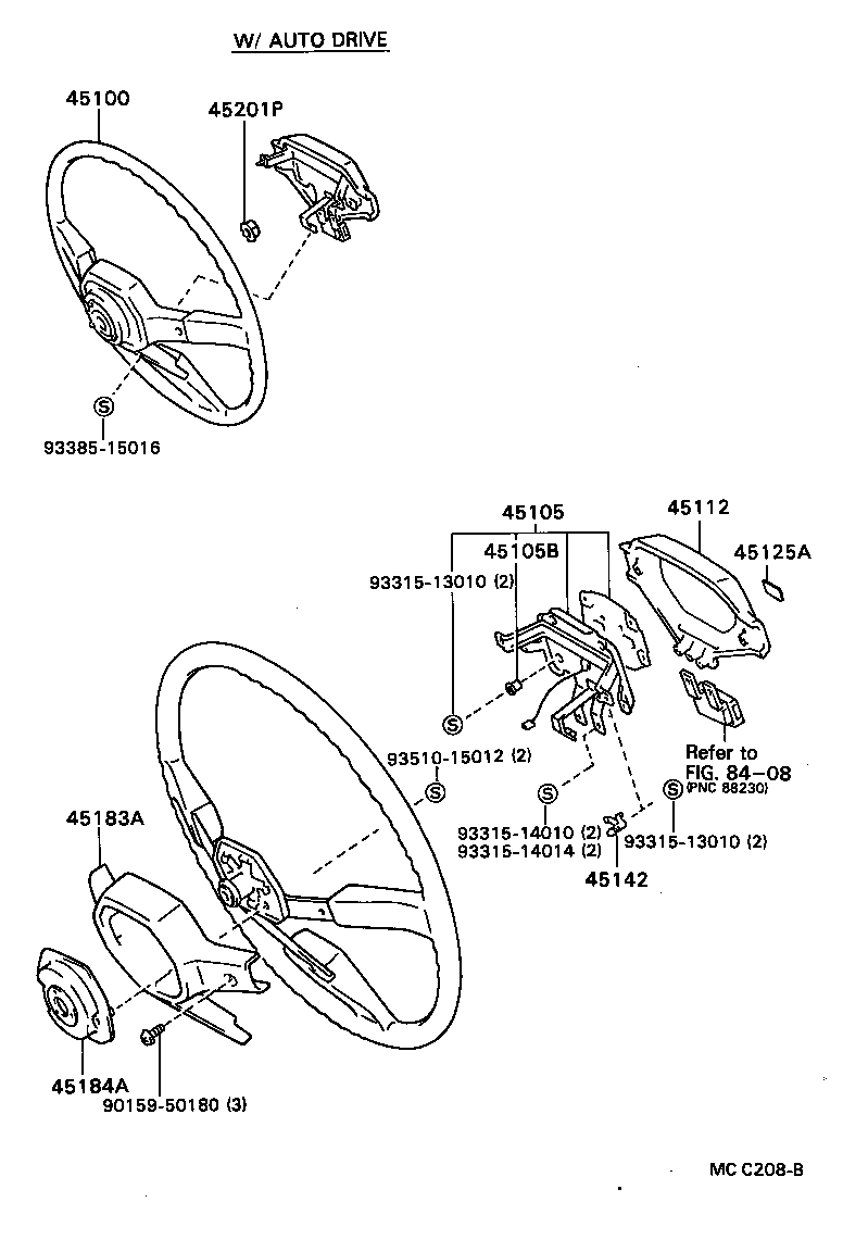 45112-20240-04 PAD, STEERING WHEEL product image