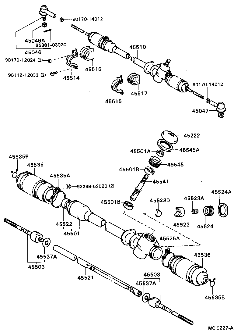 44211-20080 HOUSING, CONTROL VALVE product image