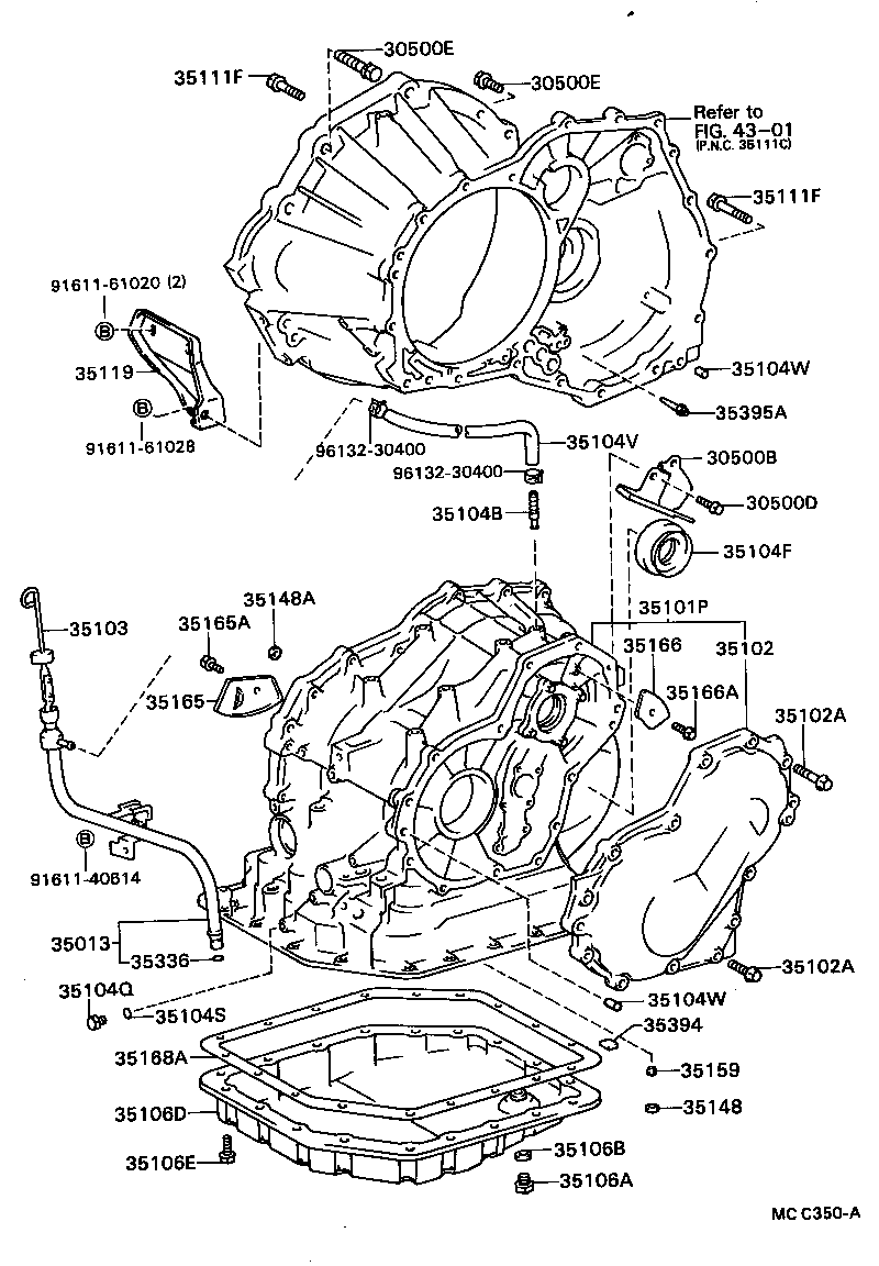 90105-10055 BOLT(FOR TRANSAXLE & ENGINE SETTING) product image