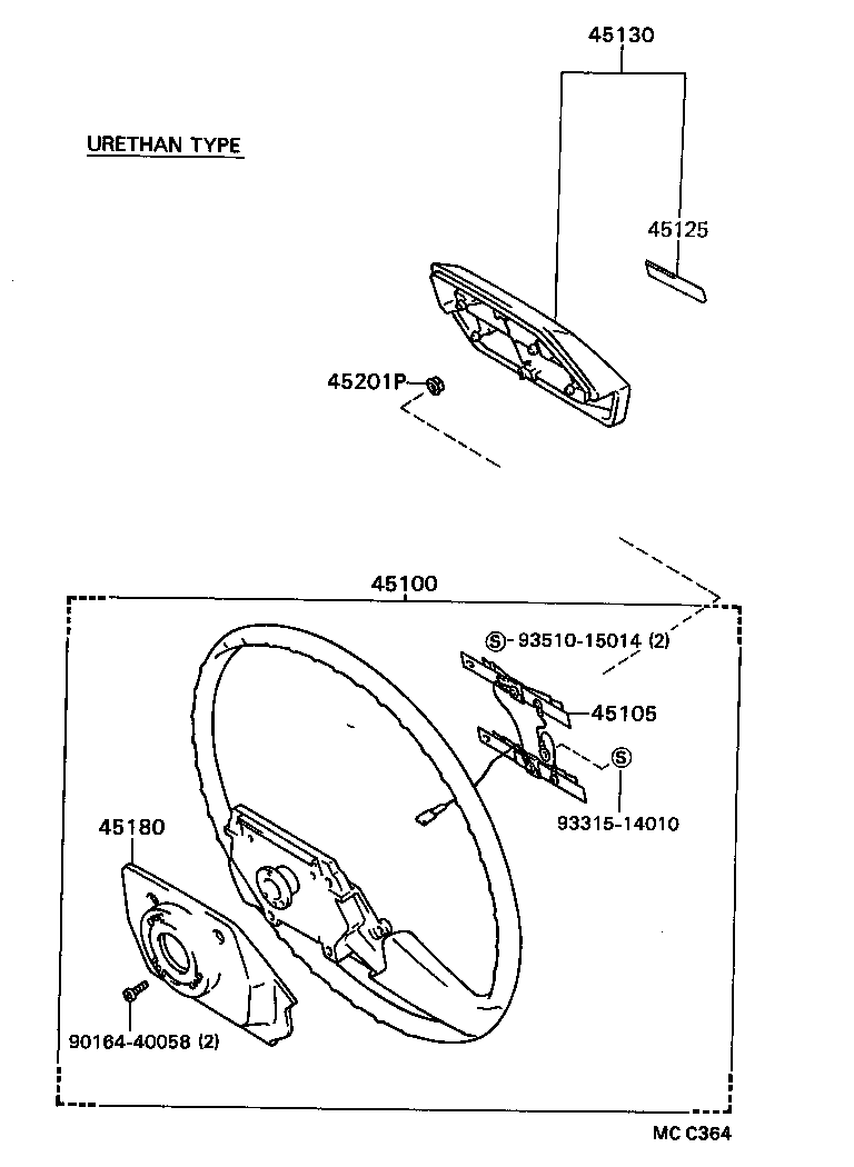 45105-32010 PLATE SUB-ASSY, HORN BUTTON CONTACT, NO.1 product image