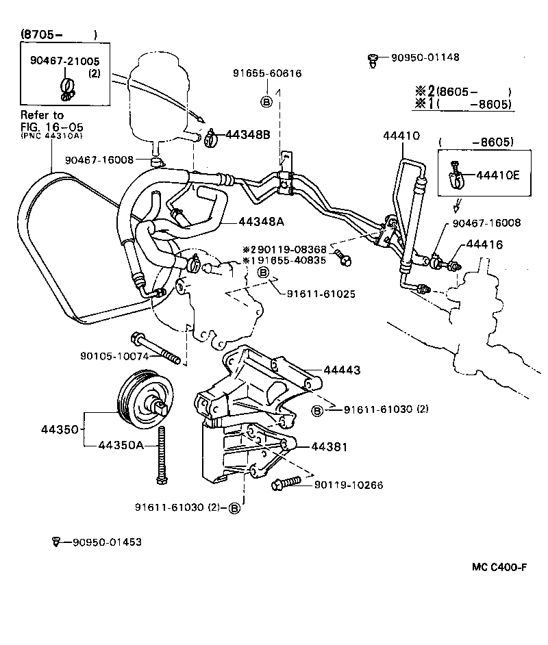 44402-20100 COOLER SUB-ASSY, POWER STEERING OIL, NO.1 product image
