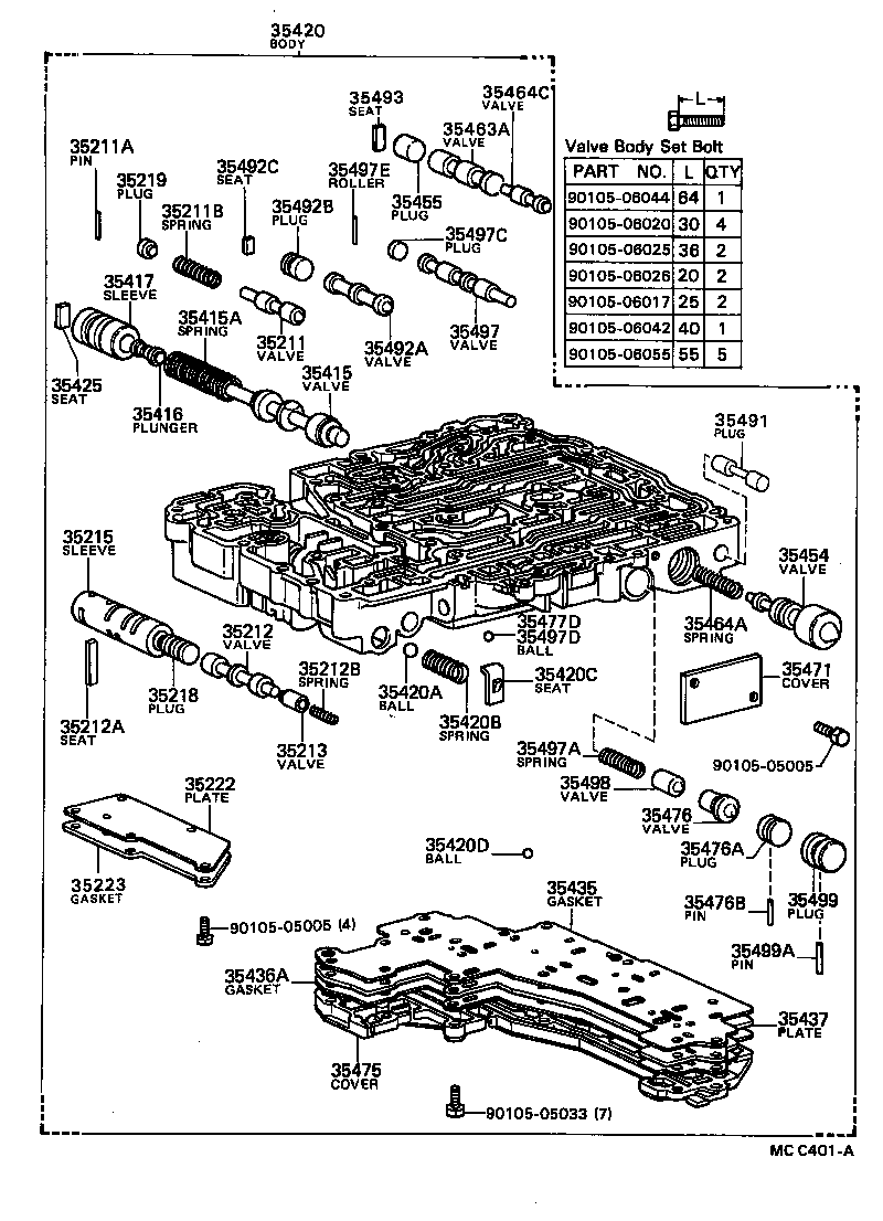 90501-27010 SPRING, COMPRESSION (FOR ACCUMULATOR PISTON NO.2) product image