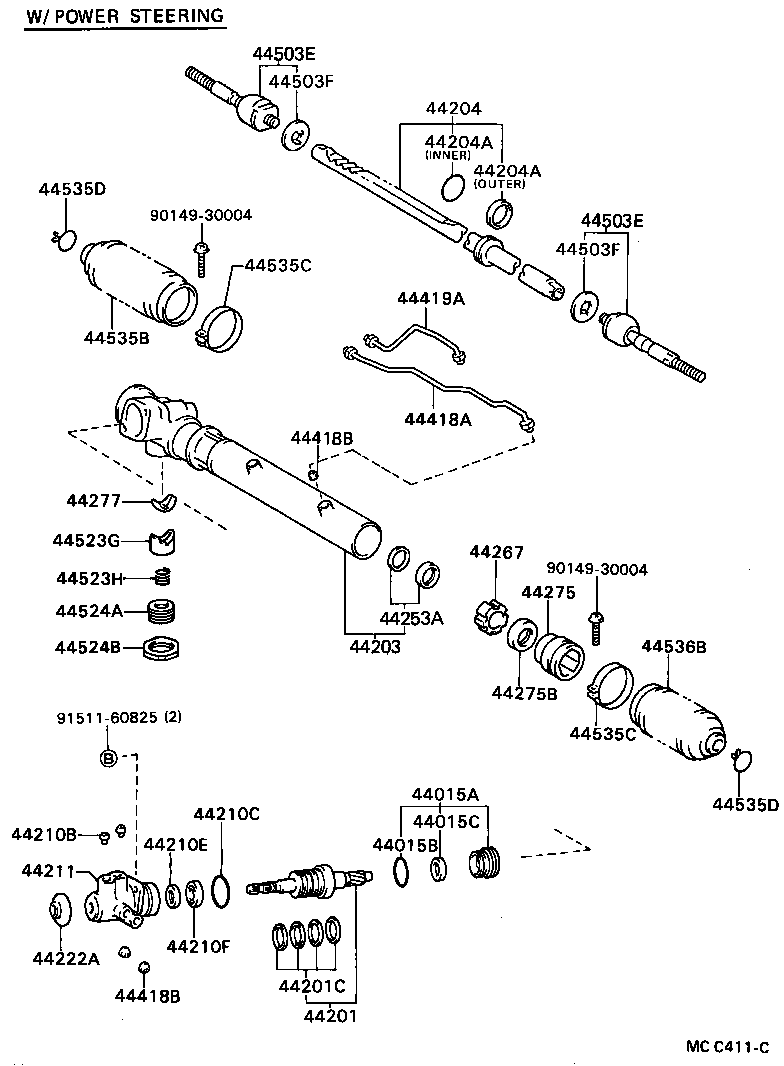 44105-27010 HOUSING SUB-ASSY, VALVE product image