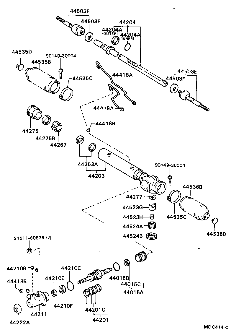 44105-27010 HOUSING SUB-ASSY, VALVE product image